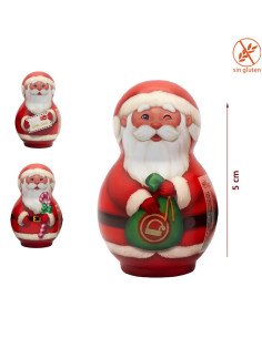 Papá Noel de Chocolate con leche 10g 30uds