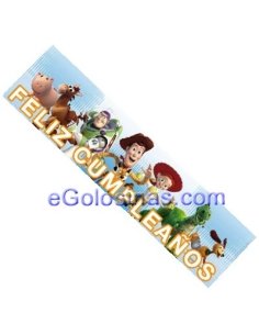 Cartel Toy Story Feliz Cumpleaños 6Uds