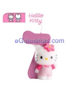 Velas Cumpleaños Hello Kitty Nº 7 1Uds