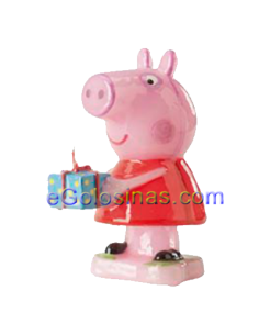 Velas Peppa Pig 1Uds Dekora