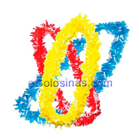 collar papel-plastico 25uds de articulos de fiesta