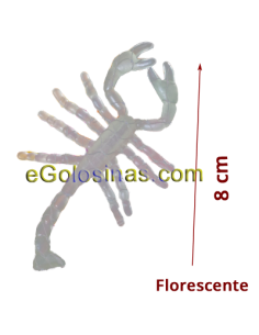 Red 12 Arañas Y Escorpiones Florescentes 1Uds