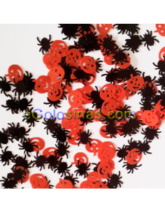 Bolsitas Confetti Halloween 12Uds