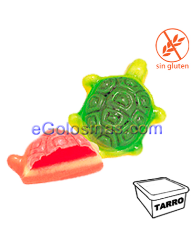 TORTUGAS RELLENAS BRILLO 125uds VIDAL GOLOSINAS
