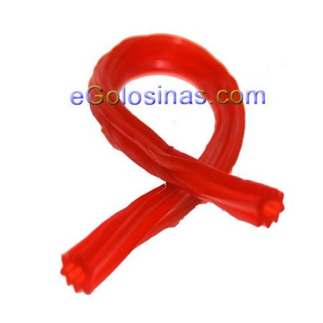 regaliz torcidas sabor fresa de fini 200uds.