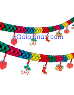 Guirnalda Figuras Colgante Navidad 1Uds 4Mts