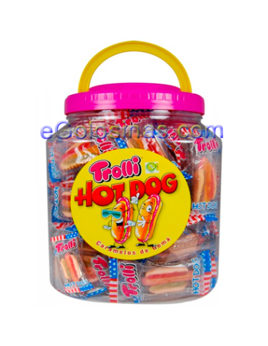 Chuches de Perrito Caliente Hot Dog de goma...
