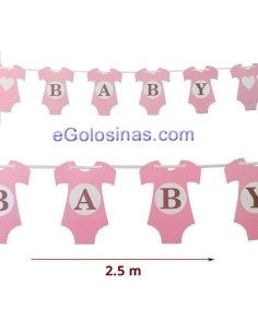 GUIRNALDA BABY BEBE ROSA 1ud 2.5m
