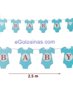 GUIRNALDA BABY BEBE AZUL 1ud 2.5m
