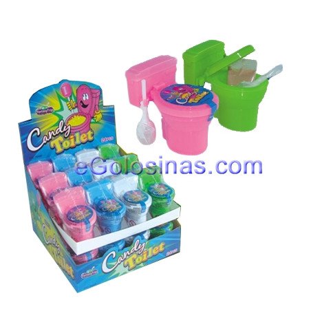 CANDY TOILET 24uds FANTASY TOYS