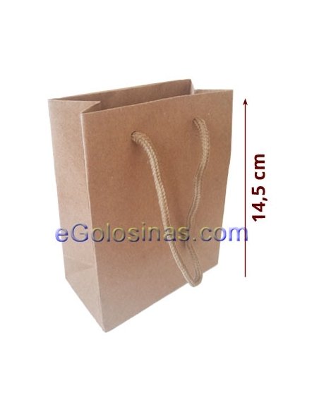 BOLSITA REGALO KRAFT 11,5x14,5cm 6uds