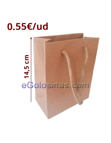 BOLSITA REGALO KRAFT 11,5x14,5cm 6uds