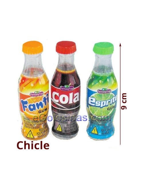 BOTELLA GUM COLA FANTI SPRATE 24uds