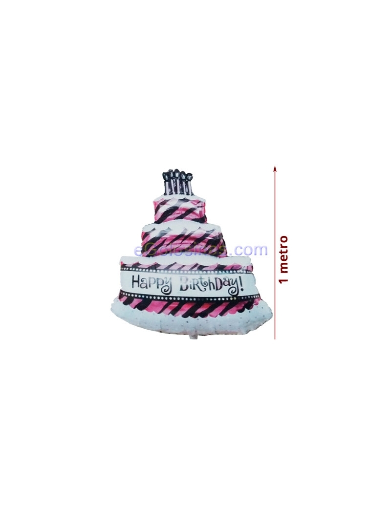 GLOBOS PASTEL FUCSIA MYLAR 1metro