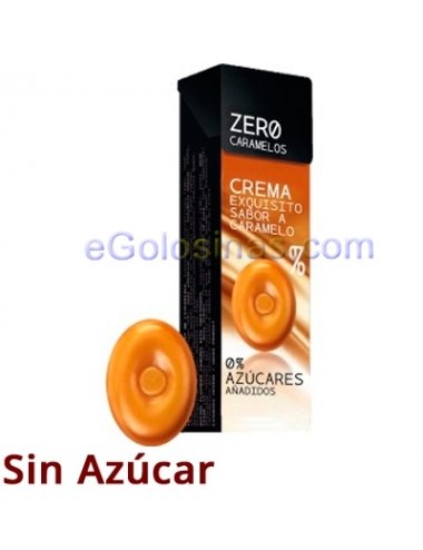 CARAMELOS ZERO CREMA 32gr 12uds