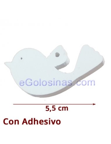 DETALLE MADERA PALOMA COMUNION 3uds