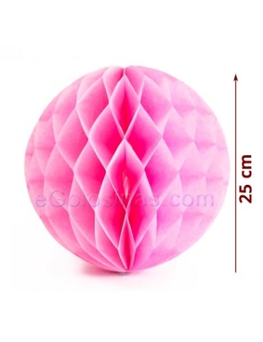 BOLA NIDO ABEJA ROSA 25cm 1ud