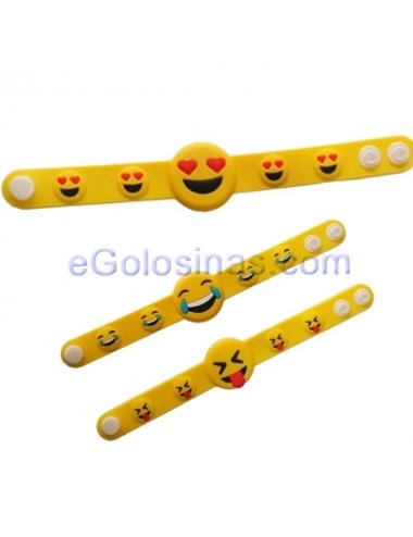 PULSERA EMOJI O EMOTICONO 1ud