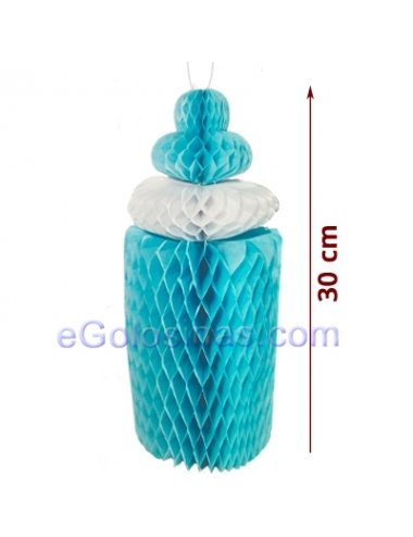 ABANICO BIBERON AZUL 1ud