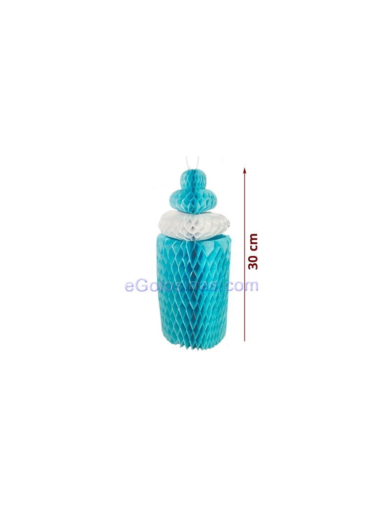 ABANICO BIBERON AZUL 1ud