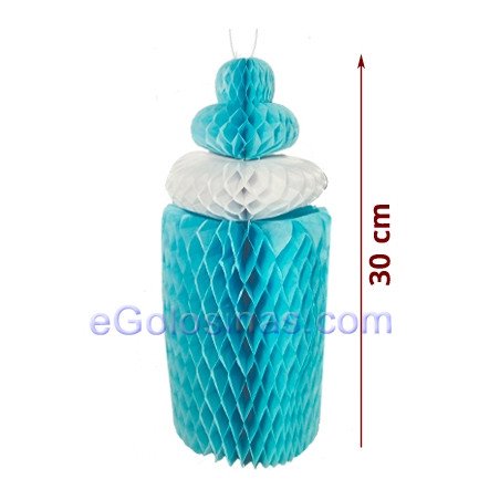 ABANICO BIBERON AZUL 1ud