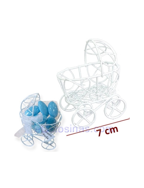 COCHECITO BEBE DECORACION ARTEMETAL 1ud para Decoración Mesa Dulce