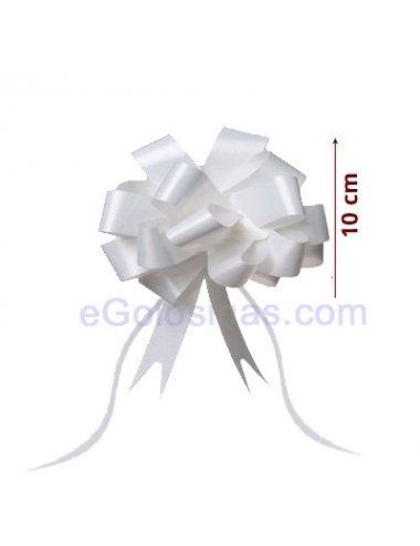 LAZOS MÁGICOS BLANCOS 1.8cmx80cm 50uds