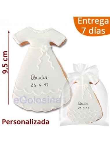 GALLETAS DECORADAS VESTIDO NIÑA