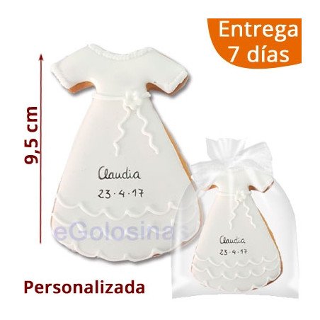 GALLETAS DECORADAS VESTIDO NIÑA