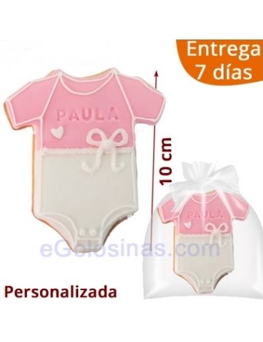 GALLETA DECORADA BODY ROSA PERSONALIZADA