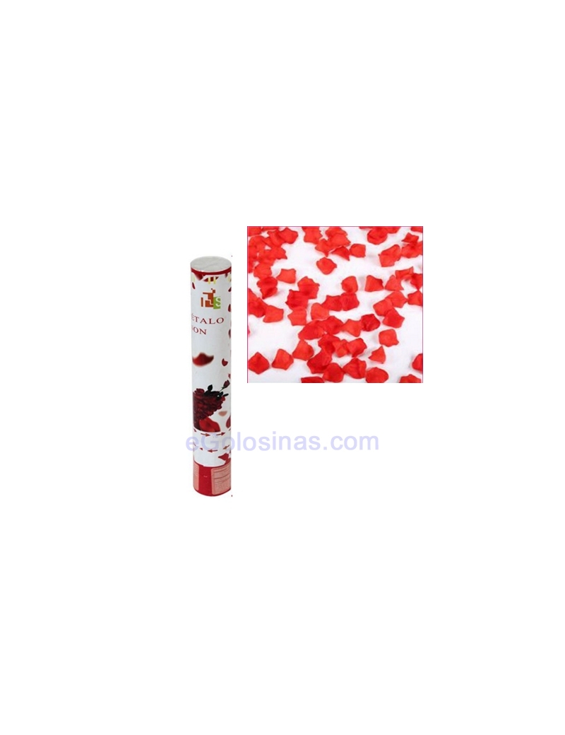 CAÑON DE CONFETI PETALOS 150uds