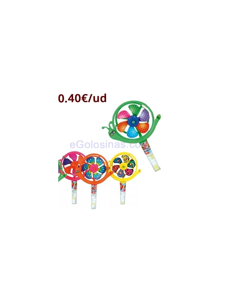 MOLINILLO CARACOL 30uds POPKIDZ