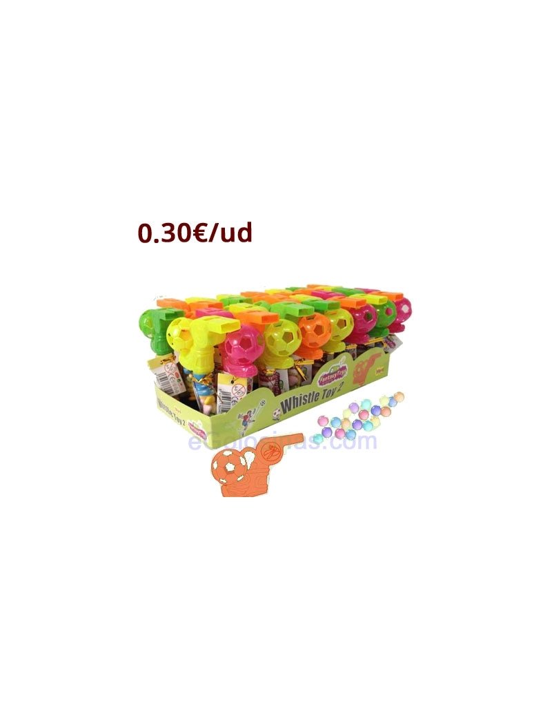 SILVATO WHISTLE TOY 30uds FANTASY TOYS