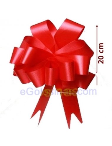 LAZO MAGICO ROJO 4,5cmx150cm 20uds