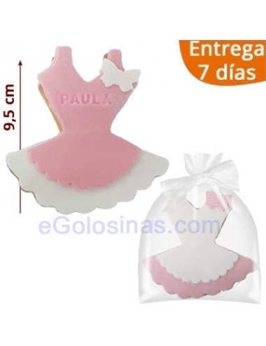 GALLETA DECORADA BAILARINA personalizada