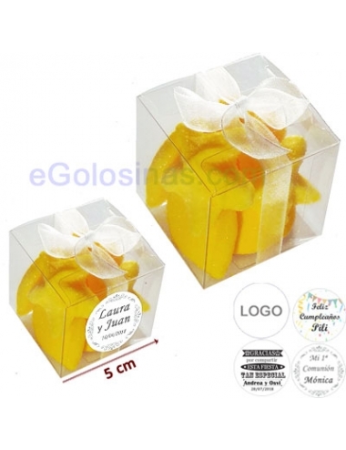 CAJA CHUCHES AMARILLAS 65gr 