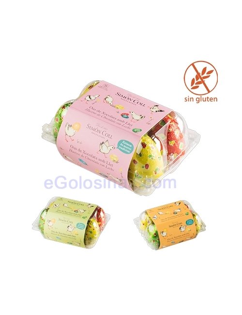 HUEVERA 6 HUEVOS CHOCO 150gr PASCUA