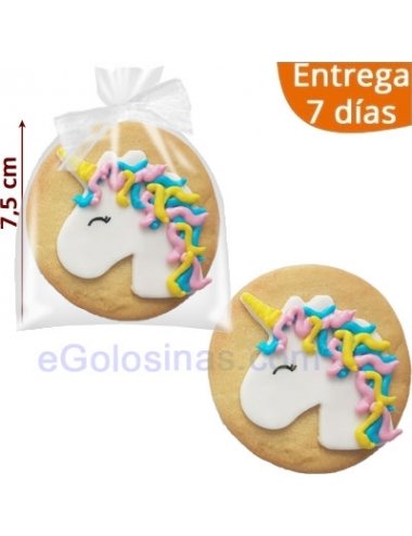 GALLETAS REDONDAS UNICORNIO
