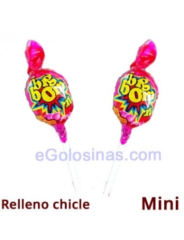 CHUPA CHICLE BIG BOM FRESA 24uds