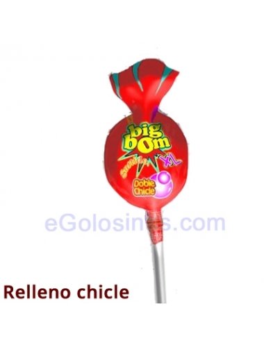 CHUPA CHICLE BIG BOM SURTIDO 24uds