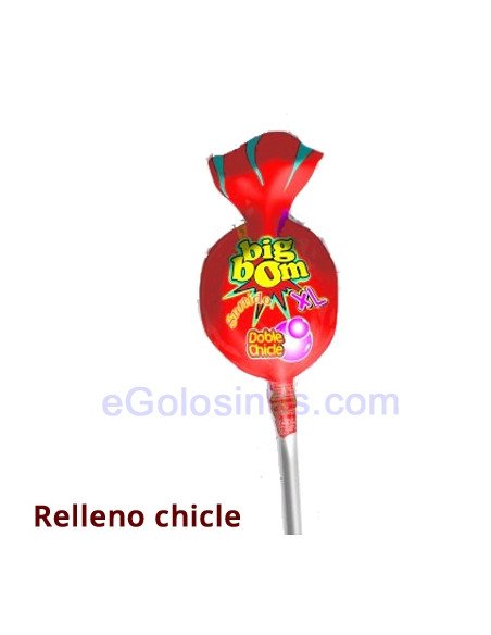CHUPA CHICLE BIG BOM SURTIDO 24uds