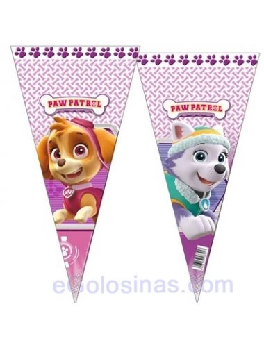 BOLSA CONO ROSA SKY&EVERST 100uds