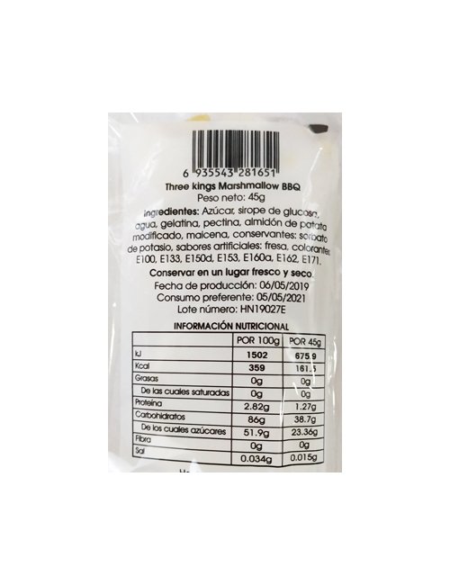 PINCHO NUBES REYES MAGOS 45gr 24uds para regalar en Navidad