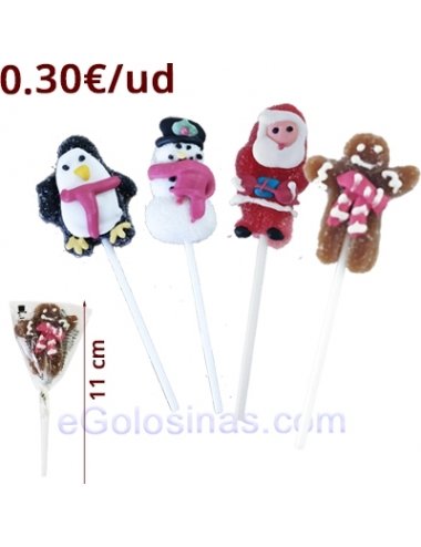 PIRULETAS XMAS JELLY 10gr 24uds