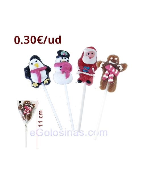 PIRULETAS XMAS JELLY 10gr 24uds