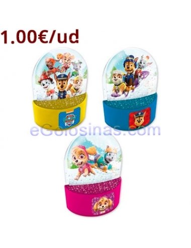 MITAD BOLA DE NIEVE PATRULLA 12uds DOLCI PRECIOSI