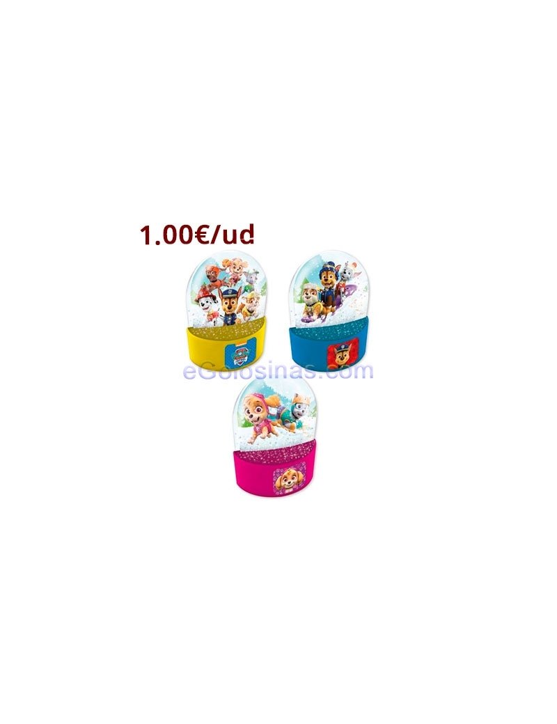MITAD BOLA DE NIEVE PATRULLA 12uds DOLCI PRECIOSI
