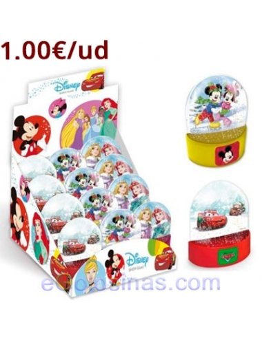 MITAD BOLA DE NIEVE DISNEY 12uds DOLCI PRECIOSI