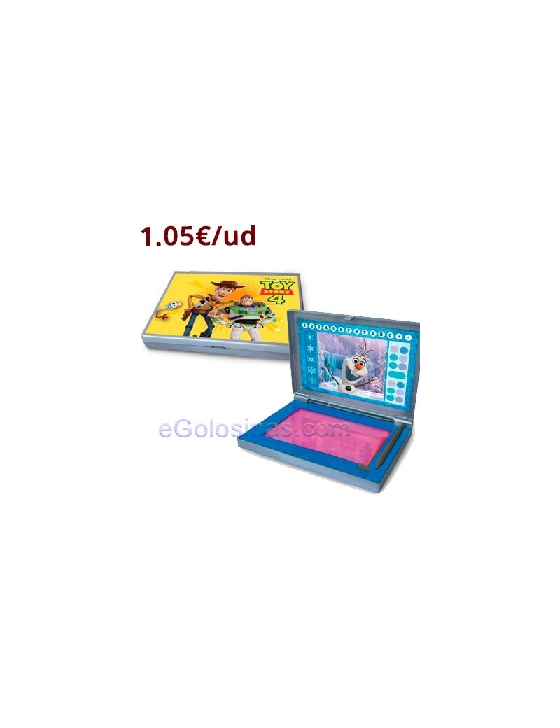 TABLETA PIZZARA DIBUJAR TOY + FROZEN 18uds DOLCI PRECIOSI
