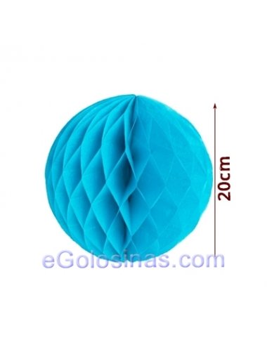 BOLA NIDO ABEJA AZUL 20cm 1ud